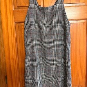 Plaid Sleeveless Dress